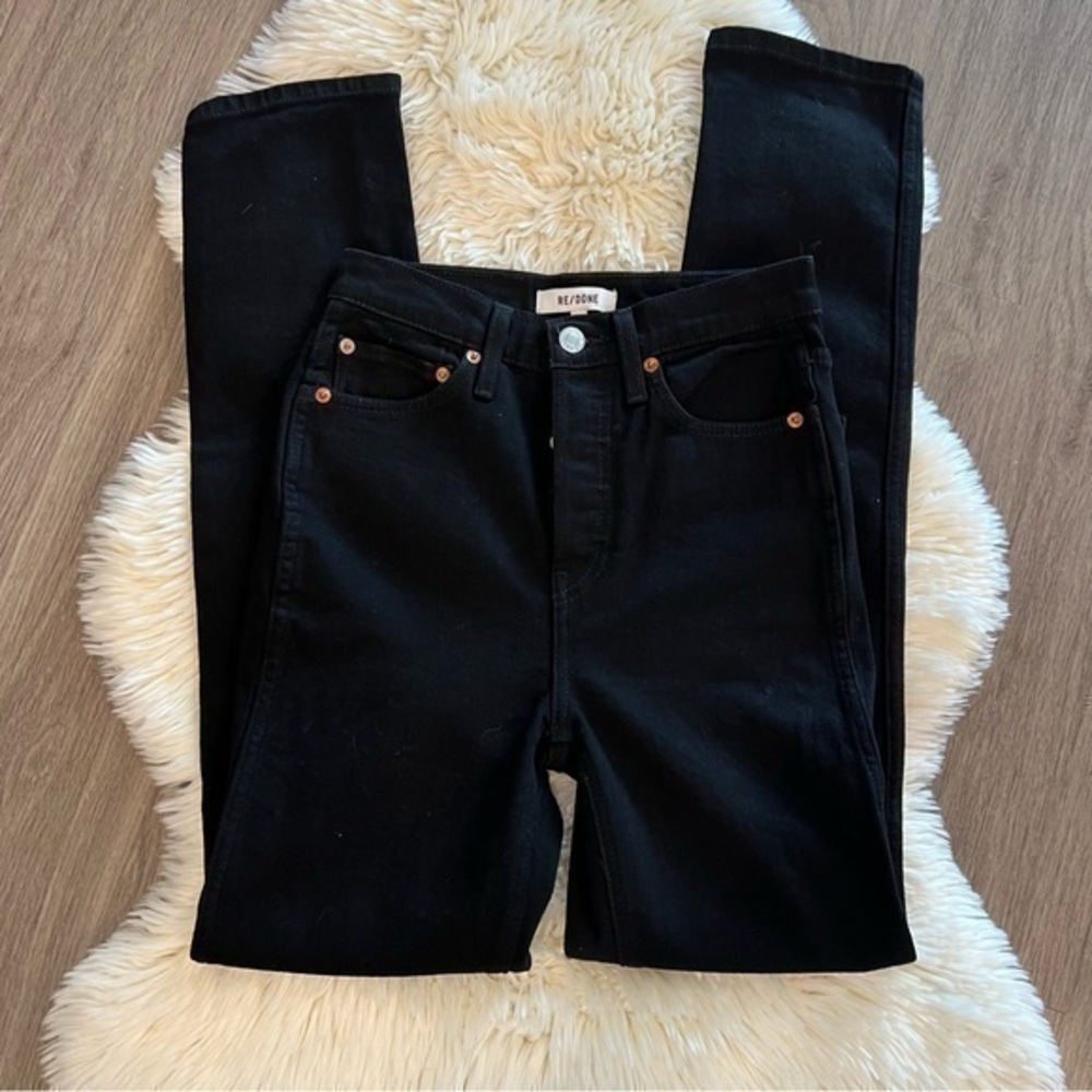 Re/Done Straight Leg Jeans